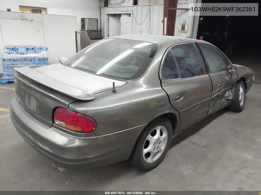 1998 Oldsmobile Intrigue VIN: 1G3WH52K9WF362381 Lot: 45377670