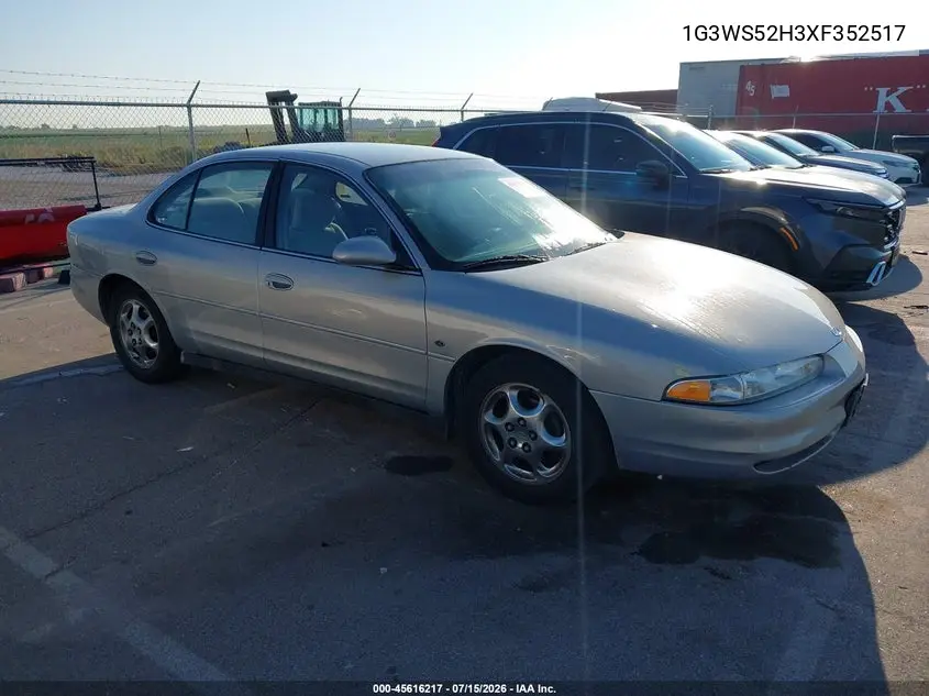 1999 Oldsmobile Intrigue Gl VIN: 1G3WS52H3XF352517 Lot: 45616217