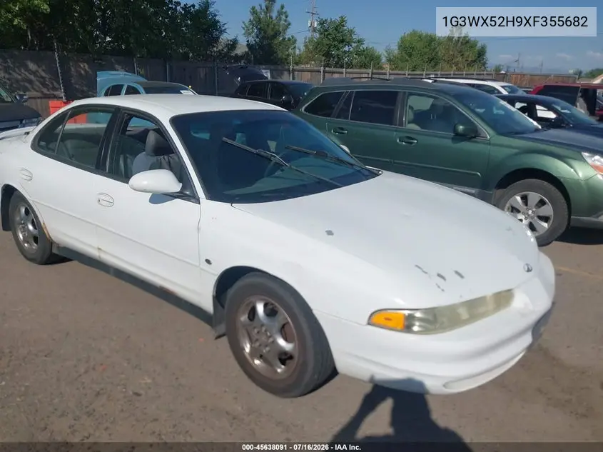 1999 Oldsmobile Intrigue Gls VIN: 1G3WX52H9XF355682 Lot: 45638091