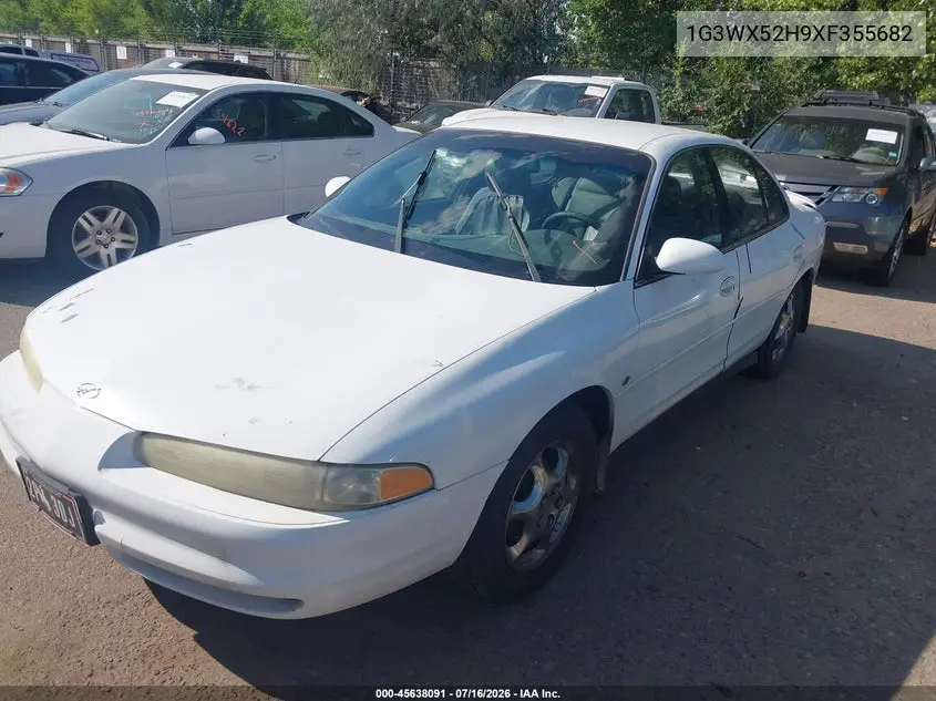 1999 Oldsmobile Intrigue Gls VIN: 1G3WX52H9XF355682 Lot: 45638091