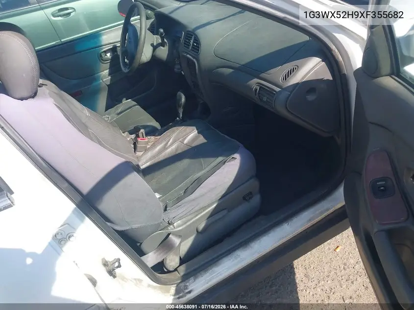 1999 Oldsmobile Intrigue Gls VIN: 1G3WX52H9XF355682 Lot: 45638091
