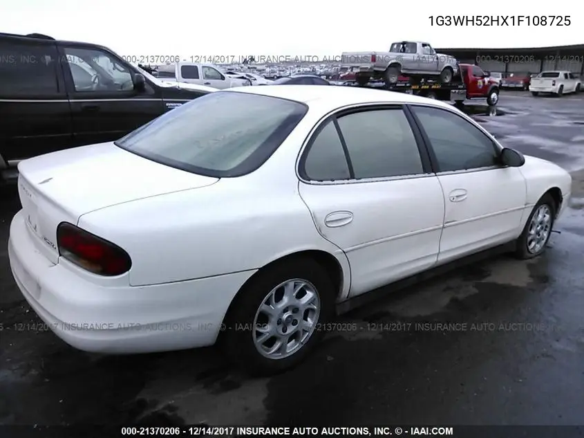 2001 Oldsmobile Intrigue Gx VIN: 1G3WH52HX1F108725 Lot: 21370206