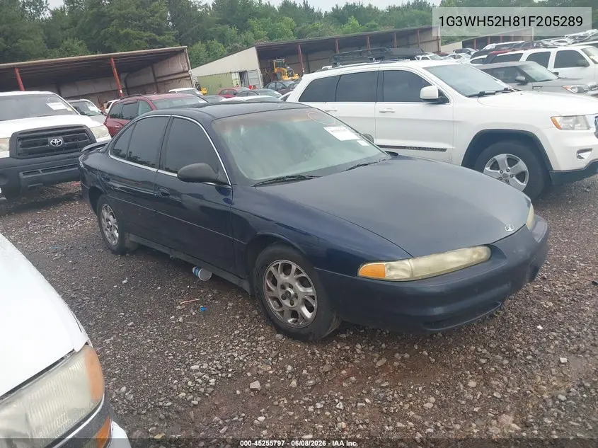 2001 Oldsmobile Intrigue Gx VIN: 1G3WH52H81F205289 Lot: 45255797
