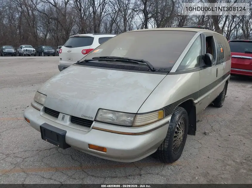 1992 Oldsmobile Silhouette VIN: 1GHDU06L1NT308124 Lot: 45259300