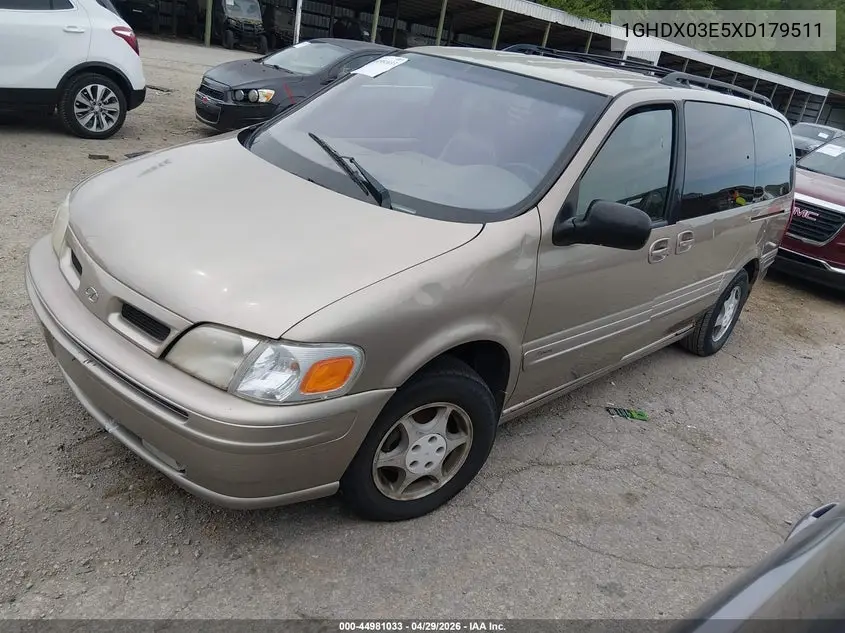 1999 Oldsmobile Silhouette Premiere Edition VIN: 1GHDX03E5XD179511 Lot: 44981033