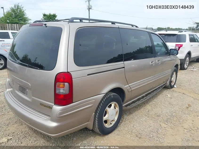 1999 Oldsmobile Silhouette Premiere Edition VIN: 1GHDX03E0XD148439 Lot: 45301669