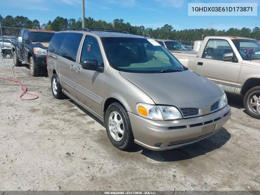2001 Oldsmobile Silhouette Gls W/Abc Seats VIN: 1GHDX03E61D173871 Lot: 44624494