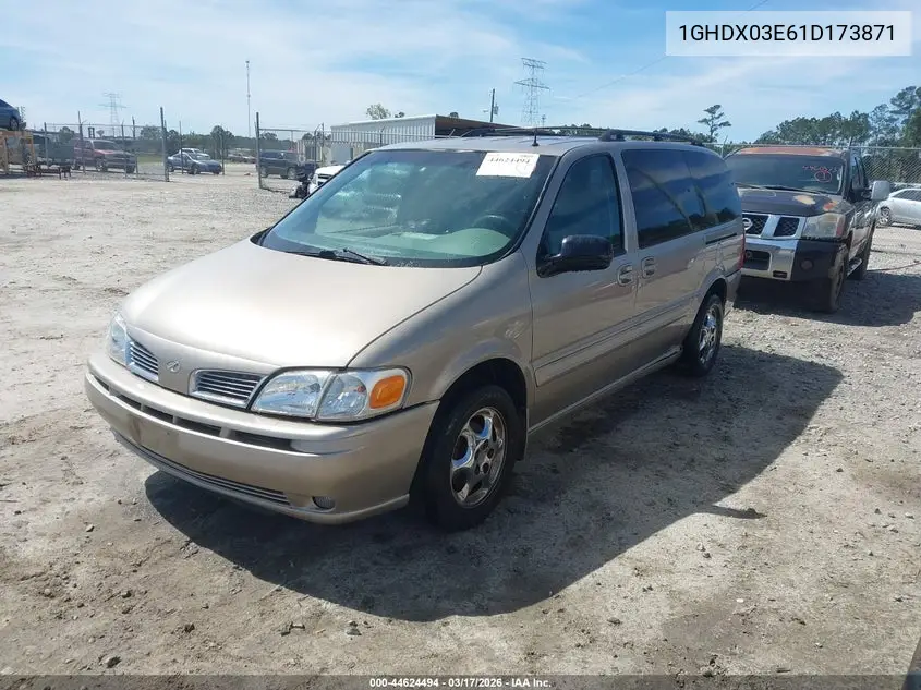 2001 Oldsmobile Silhouette Gls W/Abc Seats VIN: 1GHDX03E61D173871 Lot: 44624494