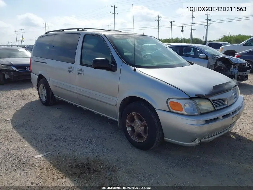 2002 Oldsmobile Silhouette Gl VIN: 1GHDX23E42D211563 Lot: 45468796