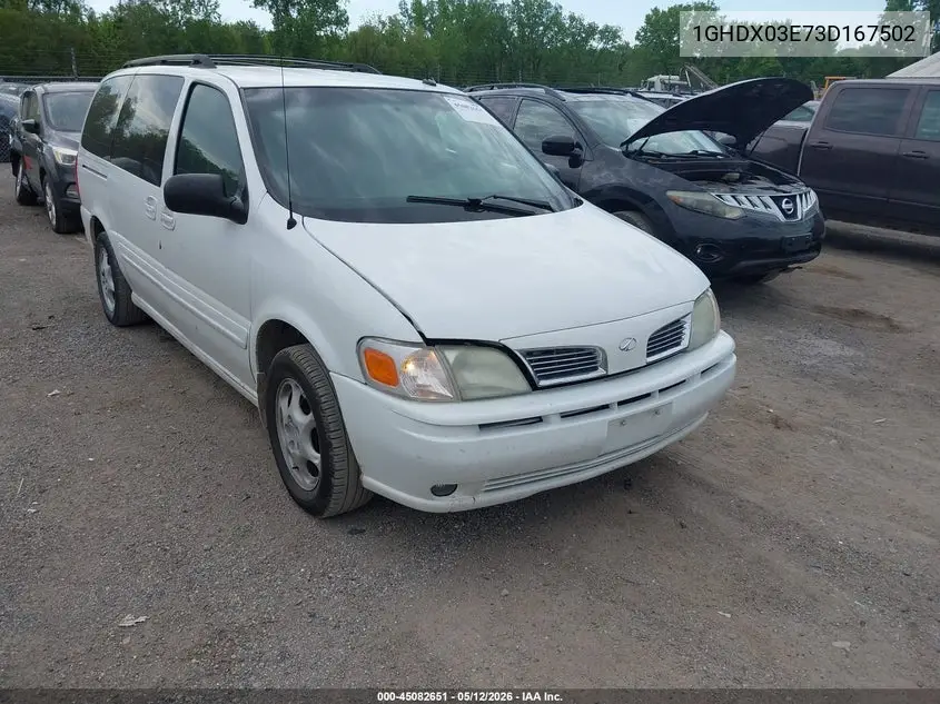 2003 Oldsmobile Silhouette Gls VIN: 1GHDX03E73D167502 Lot: 45082651