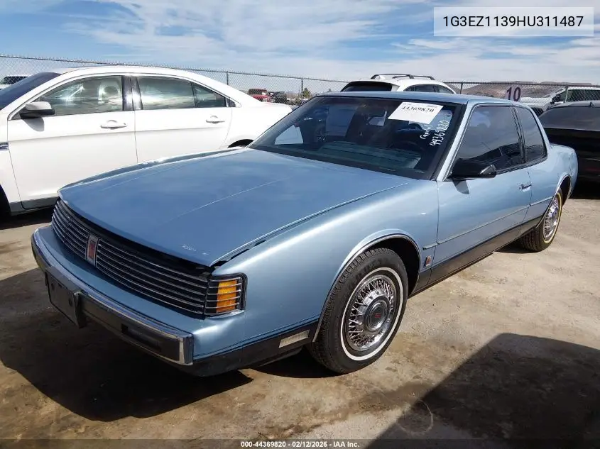 1987 Oldsmobile Toronado Brougham VIN: 1G3EZ1139HU311487 Lot: 44369820