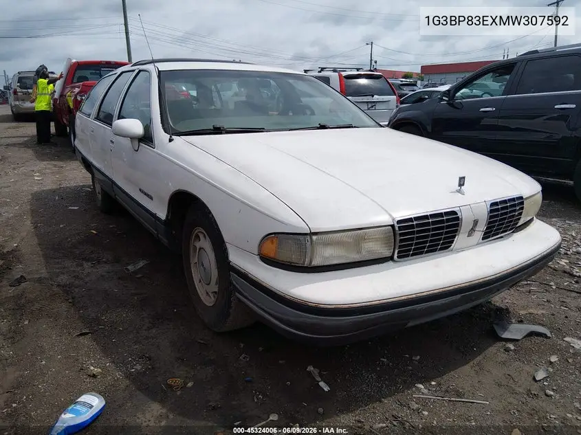 1991 Oldsmobile Custom Cruiser VIN: 1G3BP83EXMW307592 Lot: 45324006