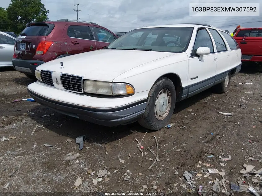 1991 Oldsmobile Custom Cruiser VIN: 1G3BP83EXMW307592 Lot: 45324006