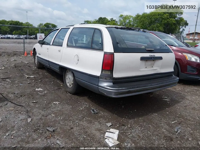 1991 Oldsmobile Custom Cruiser VIN: 1G3BP83EXMW307592 Lot: 45324006