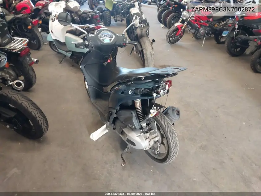 2022 Piaggio Liberty 150/150 S/150 Baci Perugina VIN: ZAPM898G3N7002872 Lot: 45328334
