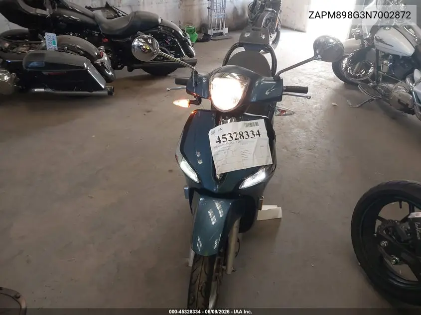 2022 Piaggio Liberty 150/150 S/150 Baci Perugina VIN: ZAPM898G3N7002872 Lot: 45328334