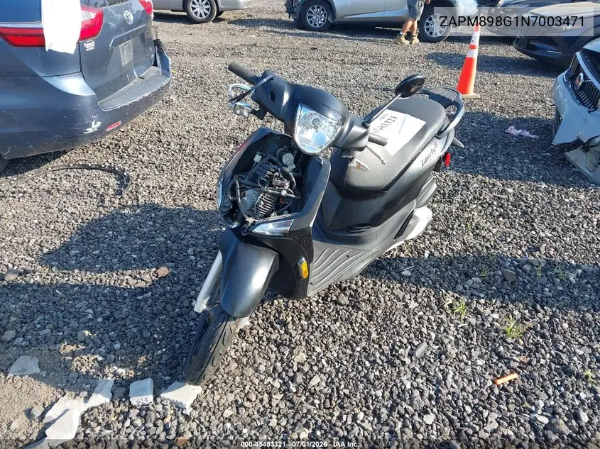 2022 Piaggio Liberty 150/150 S/150 Baci Perugina VIN: ZAPM898G1N7003471 Lot: 45483321