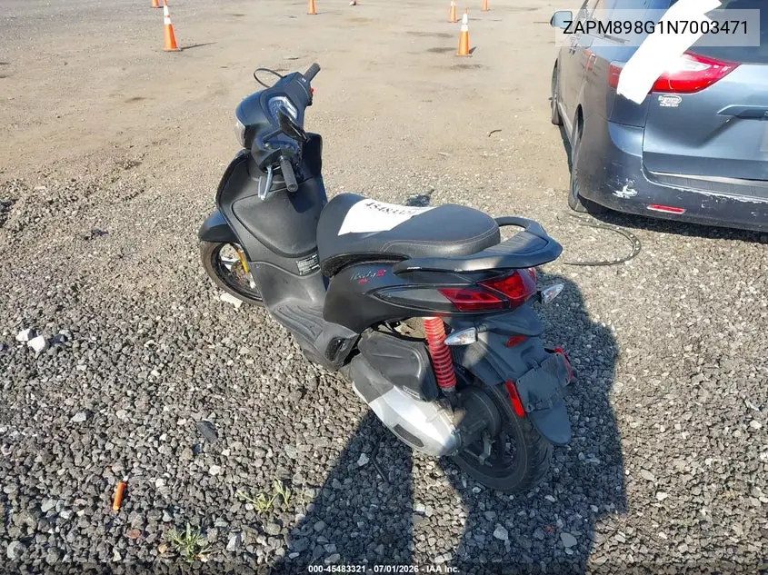 2022 Piaggio Liberty 150/150 S/150 Baci Perugina VIN: ZAPM898G1N7003471 Lot: 45483321