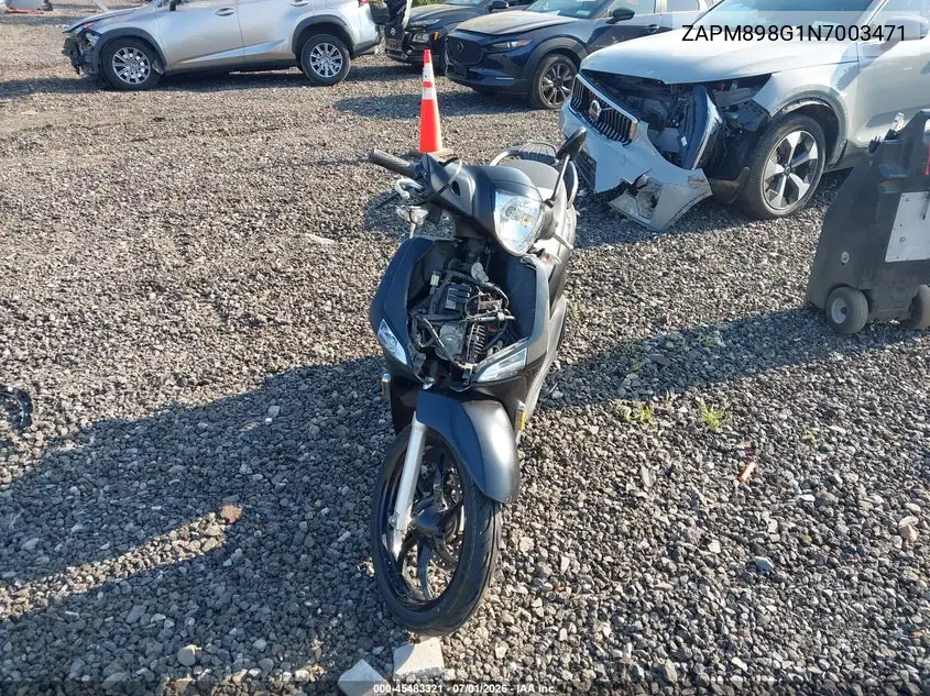 2022 Piaggio Liberty 150/150 S/150 Baci Perugina VIN: ZAPM898G1N7003471 Lot: 45483321