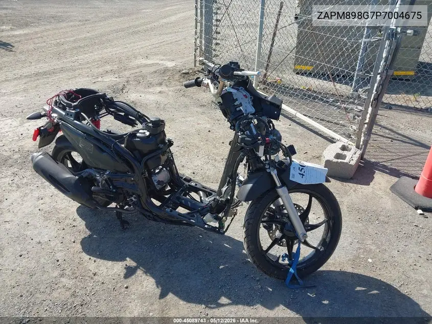 2023 Piaggio Liberty 150/150 S VIN: ZAPM898G7P7004675 Lot: 45089743