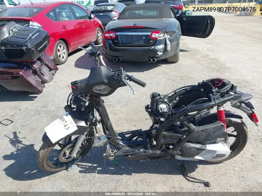 2023 Piaggio Liberty 150/150 S VIN: ZAPM898G7P7004675 Lot: 45089743
