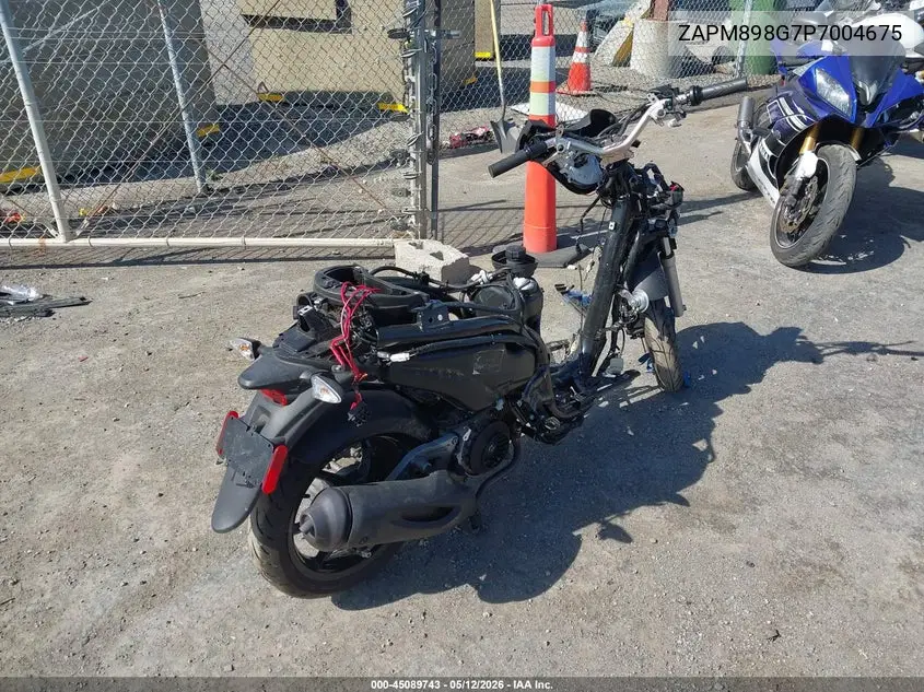 2023 Piaggio Liberty 150/150 S VIN: ZAPM898G7P7004675 Lot: 45089743