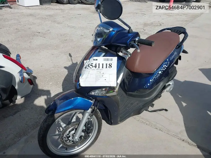 2023 Piaggio Liberty 50/50 S/50 Baci Perugina VIN: ZAPC546B4P7002901 Lot: 45541118