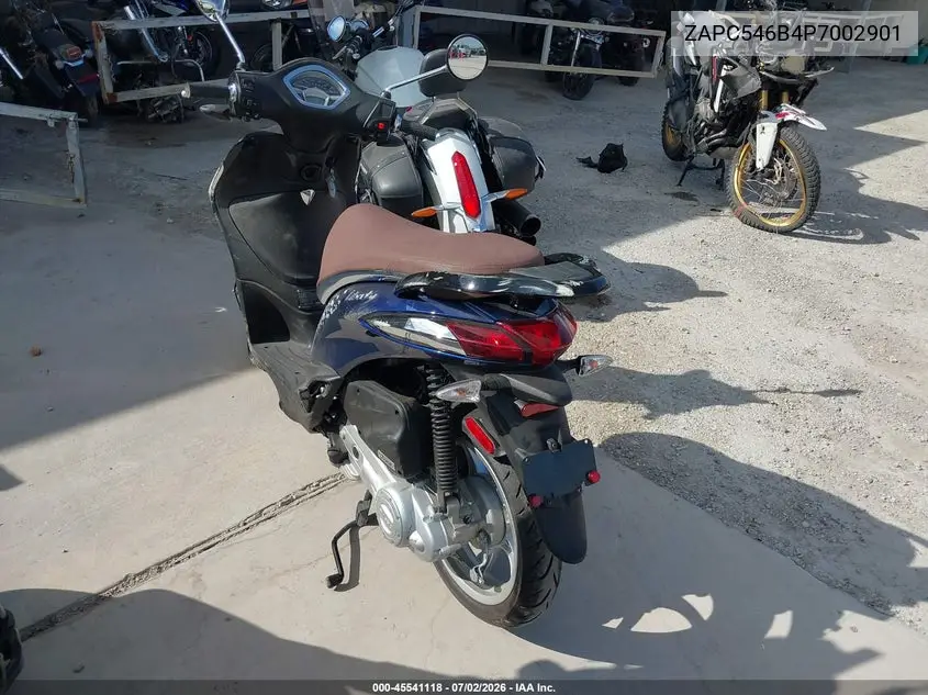 2023 Piaggio Liberty 50/50 S/50 Baci Perugina VIN: ZAPC546B4P7002901 Lot: 45541118