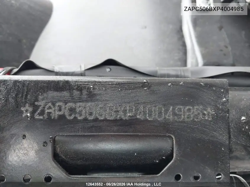 2023 Piaggio Typhoon VIN: ZAPC506BXP4004985 Lot: 12643552