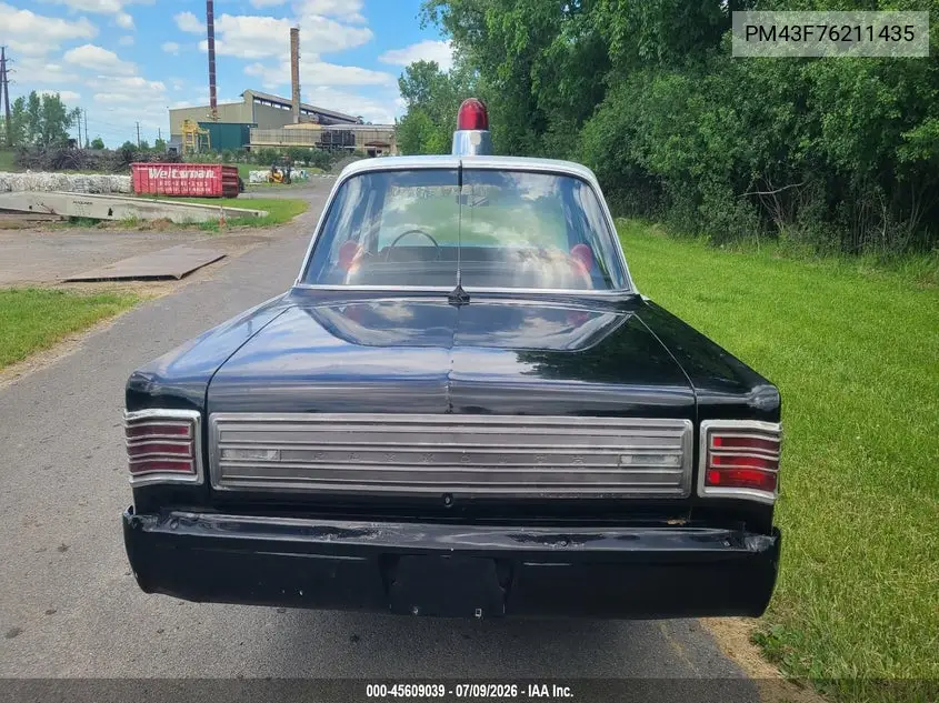 1967 Plymouth 4 Door Sedan VIN: PM43F76211435 Lot: 45609039