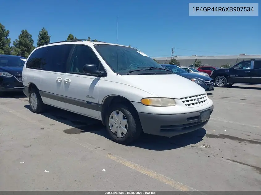 1999 Plymouth Grand Voyager Se VIN: 1P4GP44R6XB907534 Lot: 45288606