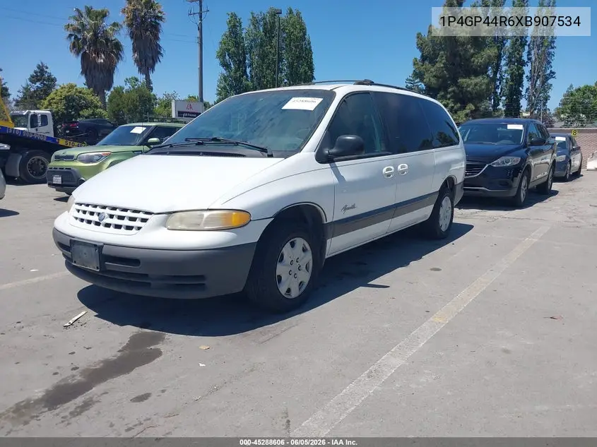 1999 Plymouth Grand Voyager Se VIN: 1P4GP44R6XB907534 Lot: 45288606