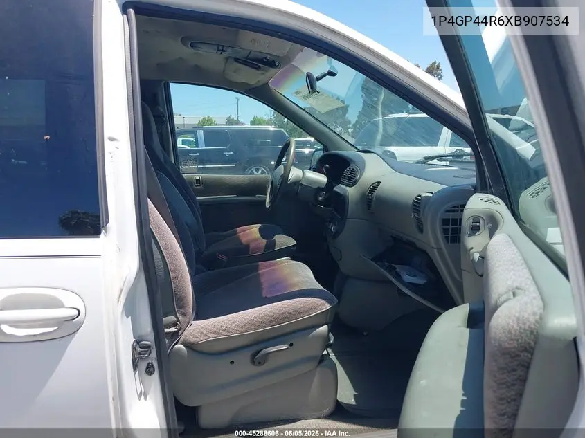 1999 Plymouth Grand Voyager Se VIN: 1P4GP44R6XB907534 Lot: 45288606