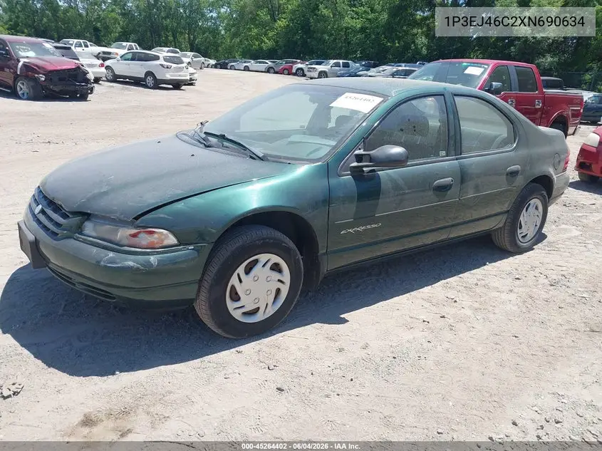 1999 Plymouth Breeze VIN: 1P3EJ46C2XN690634 Lot: 45264402