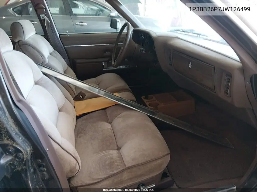 1988 Plymouth Gran Fury Caravelle VIN: 1P3BB26P7JW126499 Lot: 45263889