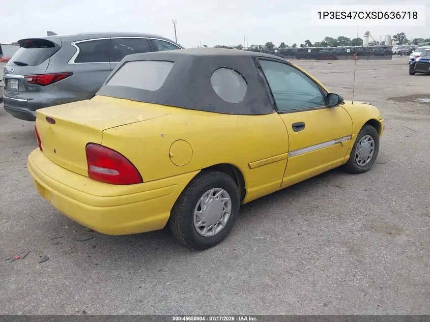 1995 Dodge Neon VIN: 1B3ES27C2SD584488 Lot: 45650804