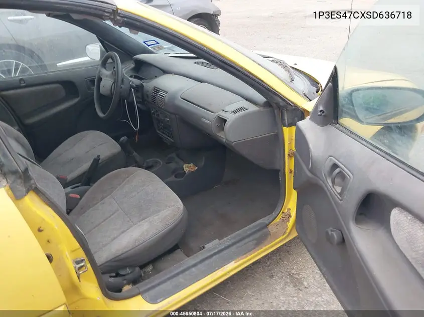 1995 Dodge Neon VIN: 1B3ES27C2SD584488 Lot: 45650804