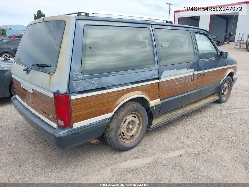 1990 Plymouth Grand Voyager Le VIN: 1P4GH54R5LX247972 Lot: 45604769