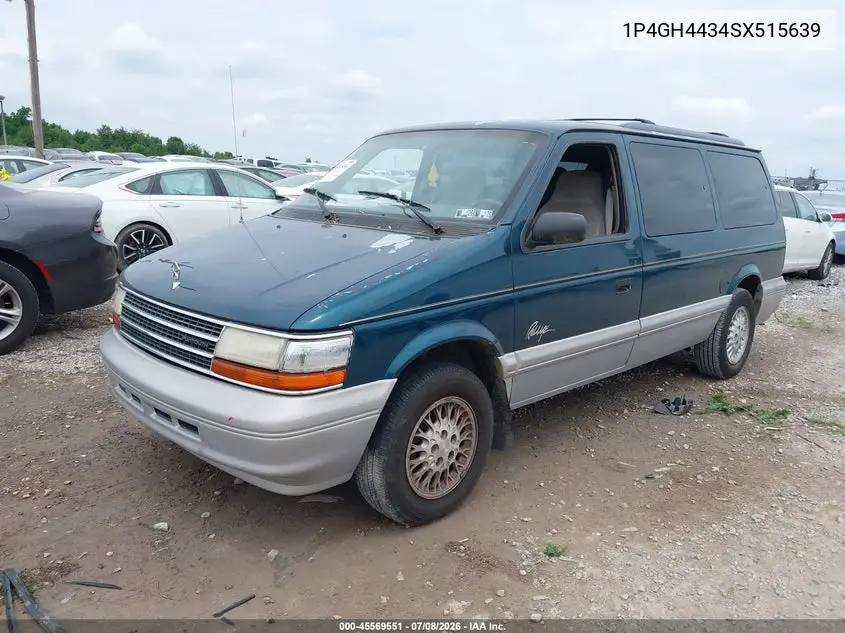 1995 Plymouth Grand Voyager Se VIN: 1P4GH4434SX515639 Lot: 45569551