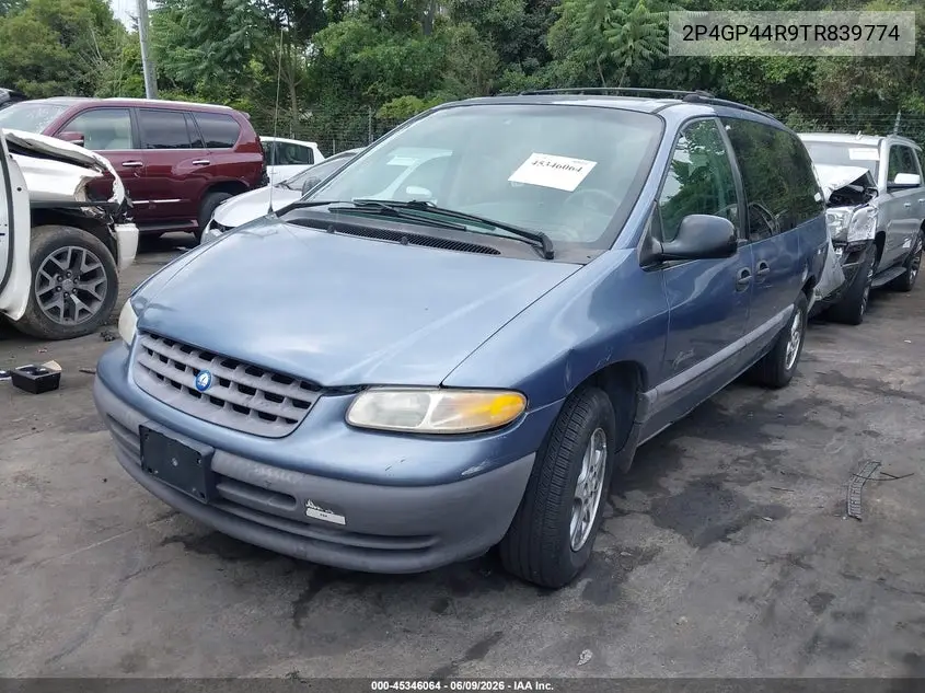 1996 Plymouth Grand Voyager Se VIN: 2P4GP44R9TR839774 Lot: 45346064