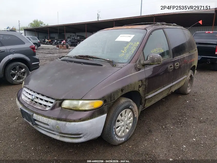 1997 Plymouth Voyager VIN: 2P4FP2535VR297151 Lot: 44952286