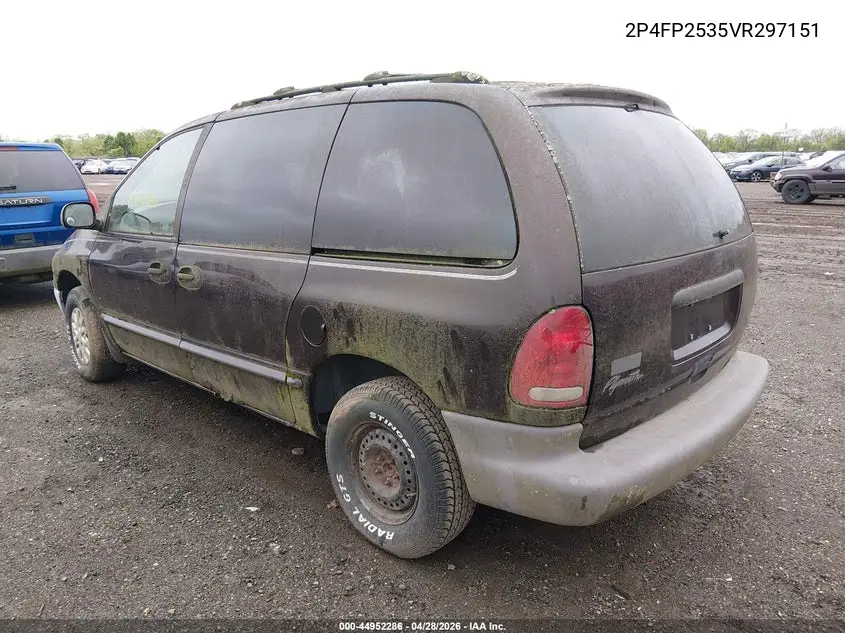 1997 Plymouth Voyager VIN: 2P4FP2535VR297151 Lot: 44952286