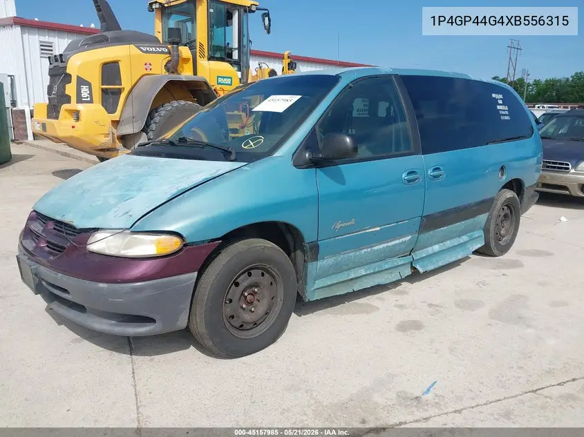1999 Plymouth Grand Voyager Se VIN: 1P4GP44G4XB556315 Lot: 45157985