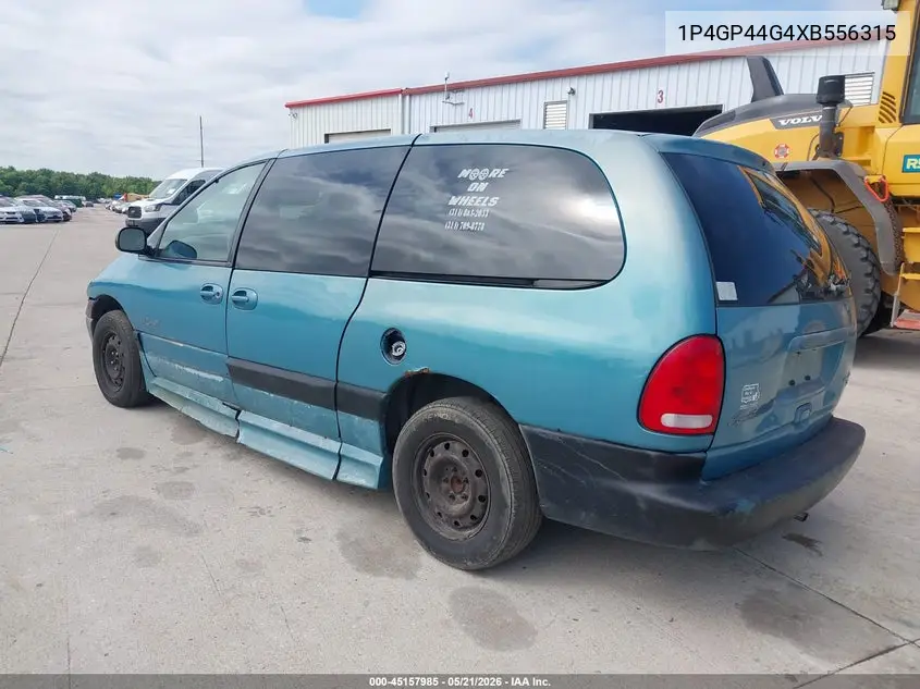 1999 Plymouth Grand Voyager Se VIN: 1P4GP44G4XB556315 Lot: 45157985