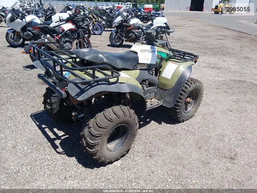 1996 Polaris Atv VIN: 2985055 Lot: 45592619
