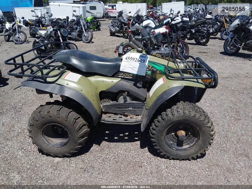 1996 Polaris Atv VIN: 2985055 Lot: 45592619