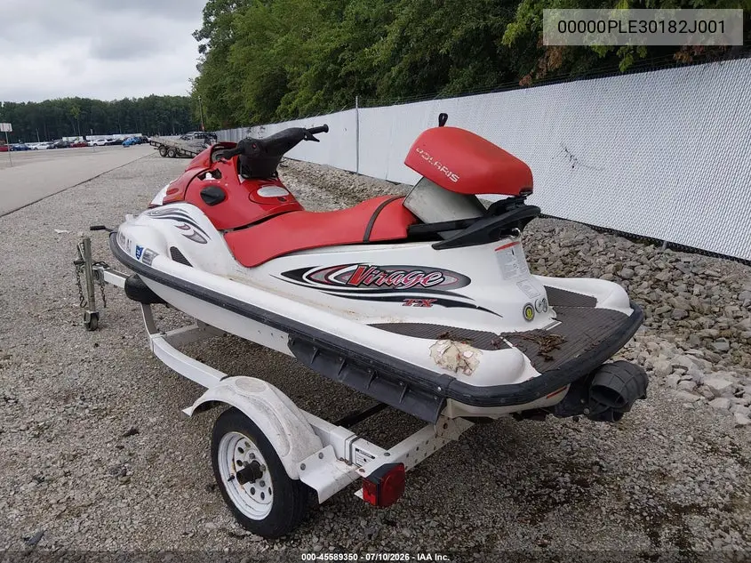2001 Polaris Polaris Virage Tx VIN: 00000PLE30182J001 Lot: 45589350