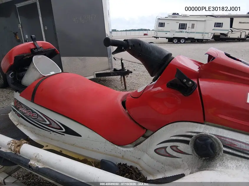2001 Polaris Polaris Virage Tx VIN: 00000PLE30182J001 Lot: 45589350