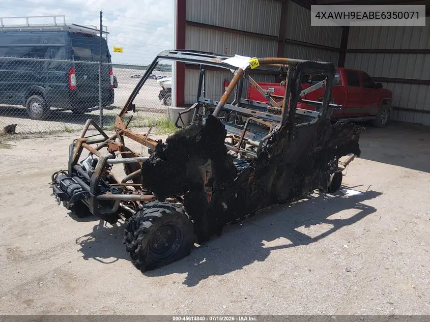 2014 Polaris Ranger 900 Crew VIN: 4XAWH9EABE6350071 Lot: 45614840