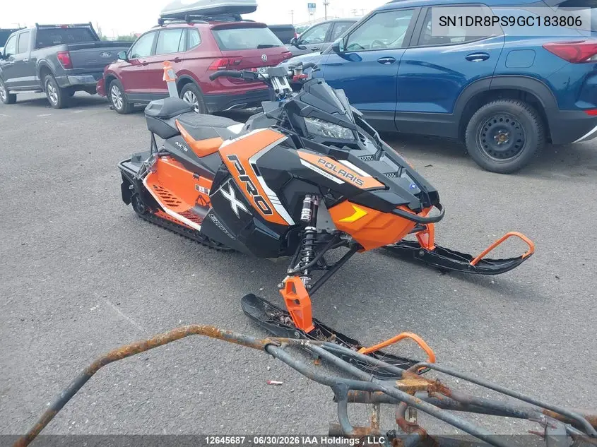 2016 Polaris VIN: SN1DR8PS9GC183806 Lot: 12645687
